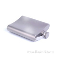 220ML Hiking Travel Metal Titanium Hip Flask